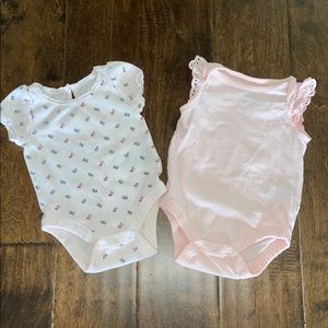 GAP baby girl onesies